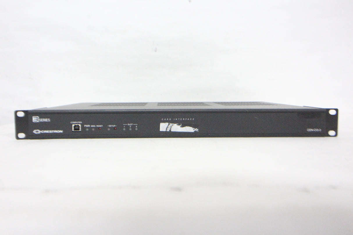 Crestron 3 Series CEN-CI3-3 Control Processor Card Interface – 3 Slot with (3) C3COM-3 Option Cards