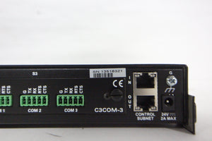 Crestron 3 Series CEN-CI3-3 Control Processor Card Interface – 3 Slot with (3) C3COM-3 Option Cards