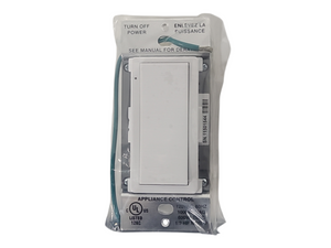 Crestron CLW-SWEX-P-W-S Cameo Wireless In-Wall Switch, 120V, White Smooth in Original Box