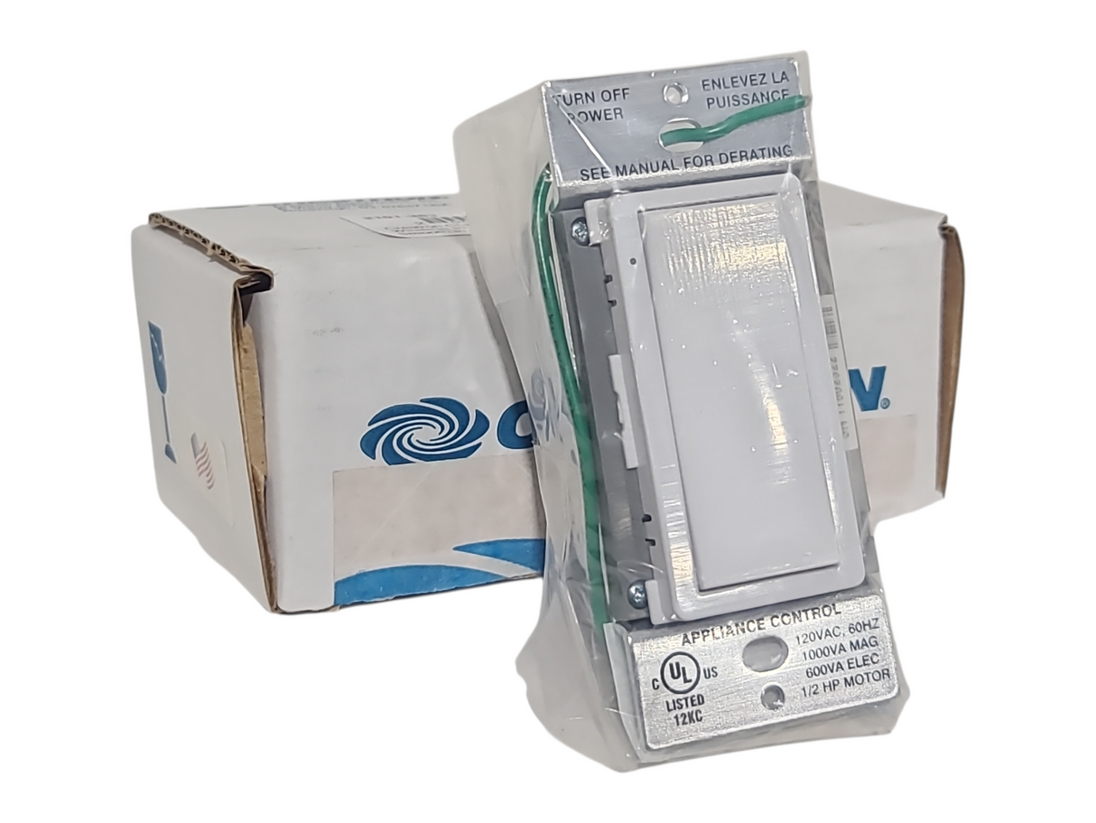 Crestron CLW-SWEX-P-W-S Cameo Wireless In-Wall Switch, 120V, White Smooth in Original Box