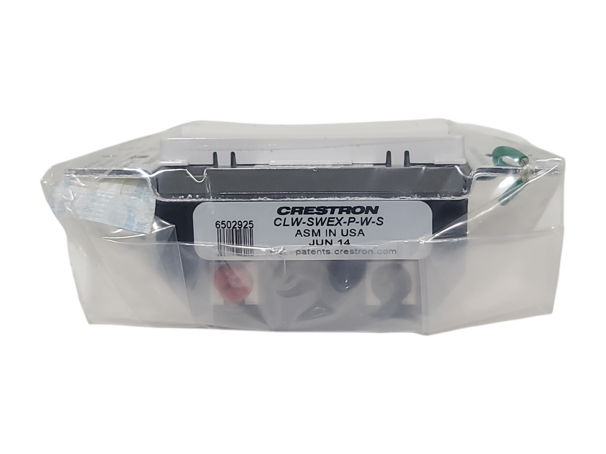 Crestron CLW-SWEX-P-W-S Cameo Wireless In-Wall Switch, 120V, White Smooth in Original Box