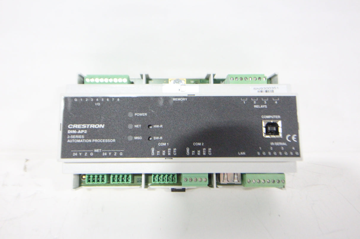 Crestron DIN-AP2 DIN Rail 2-Series Automation Processor