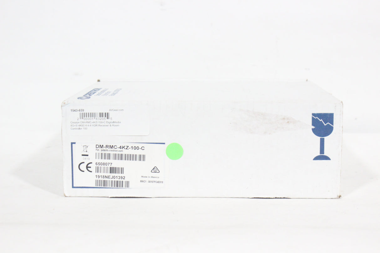 Crestron DM-RMC-4KZ-100-C  DigitalMedia 8G+® 4K60 4:4:4 HDR Receiver &amp; Room Controller 100