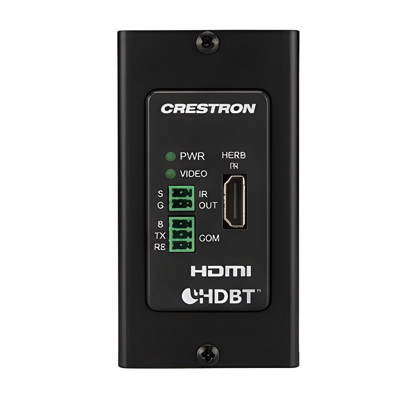 Crestron DM-TX-4K-100-C-1G-W-T 1-gang Wall Plate Mountable Interface
