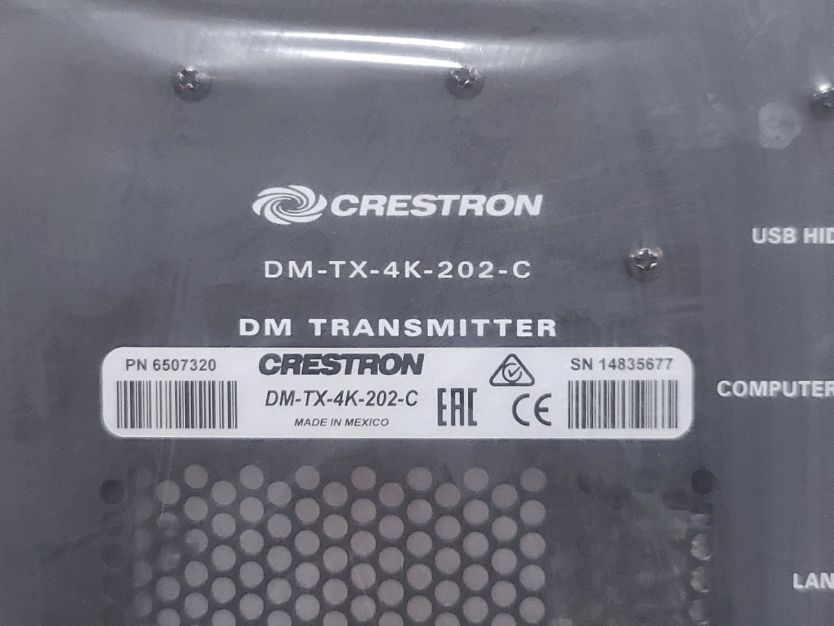 Crestron DM-TX-4K-202-C Digital Media Transmitter in Original Box