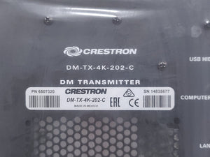 Crestron DM-TX-4K-202-C Digital Media Transmitter in Original Box
