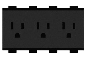 Crestron FT2A-PWR-US-3 AC Power Outlet Module for FT2 Series 6508433