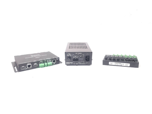 Crestron HD-RX-201-C-E Multiformat Switch and Receiver w/ Crestron CNPWS-75 & Crestron C2N-HBLOCK