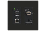 Crestron HD-TX-201-C-2G-E-B-T HDMI over CAT Trans & 2x1 Switcher w/VGA-Audio (New)