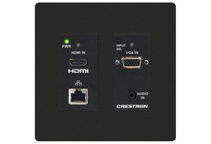 Crestron HD-TX-201-C-2G-E-B-T HDMI over CAT Trans & 2x1 Switcher w/VGA-Audio (New)