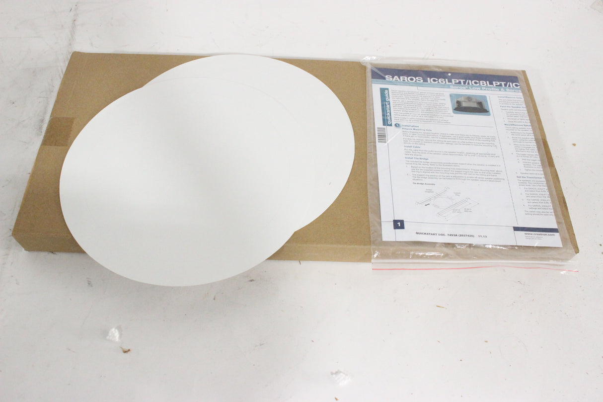 Crestron SAROS-IC6T-W-T-EACH 2-Way In-Ceiling Speaker (New - Open Box)