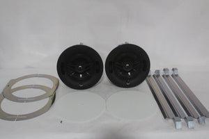 Crestron SAROS-IC8LPT-W-T-EACH Low-Profile 8” 2-Way In-Ceiling Speaker w/ Mounting Hardware (New - Open Box)