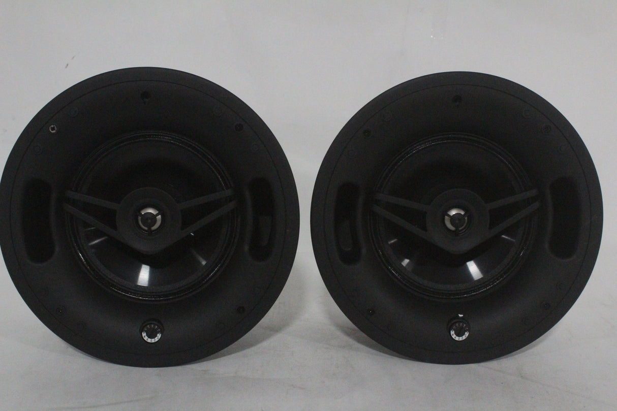Crestron SAROS-IC8LPT-W-T-EACH Low-Profile 8” 2-Way In-Ceiling Speaker w/ Mounting Hardware (New - Open Box)