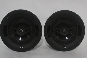 Crestron SAROS-IC8LPT-W-T-EACH Low-Profile 8” 2-Way In-Ceiling Speaker w/ Mounting Hardware (New - Open Box)