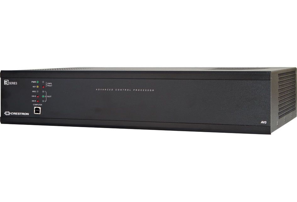 Av3 Processor Crestron AV3 Advanced Control Processor 1GB SD RAM 4GB Flash Memory ...