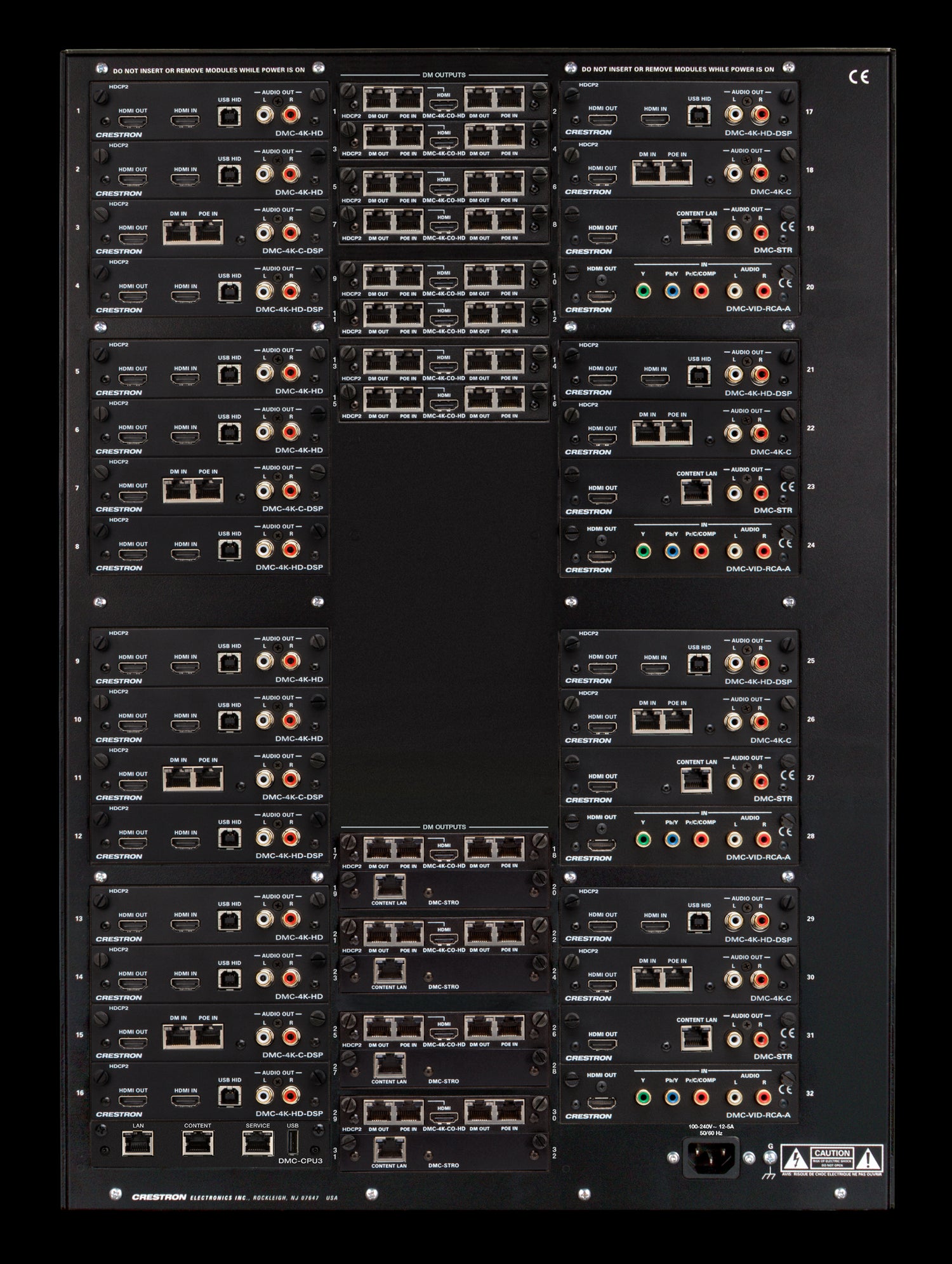 Crestron DM-MD32x32 High Definition Media Distribution
