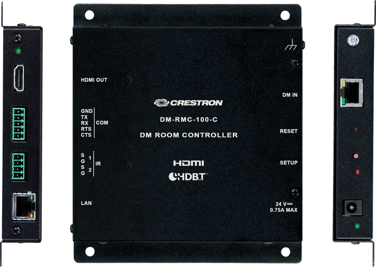 Crestron DM-RMC-100-C DM Room Controller & DigitalMedia 8G+ Receiver