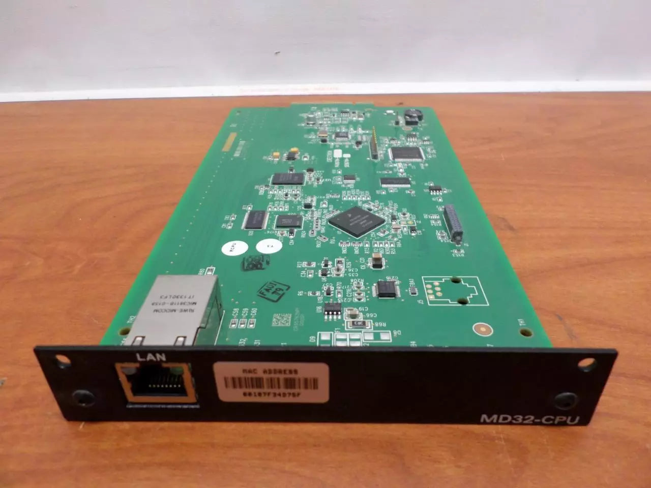 Crestron MD32-CPU Digital Media DM Matrix Switcher LAN Control Card