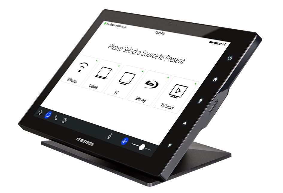 Crestron TSW-1060-TTK-B-S Tabletop Kit for TSS-10 and TSW-1060