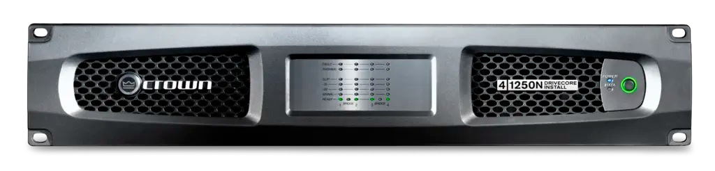 Crown Audio DCI 4|1250N DriveCore Install 4-Channel 1250W Network Amplifier with BLU Link