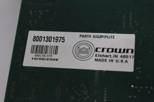 Crown Audio GIQ3-PIP-LITE Module w/ Load Monitoring and TCP/IQ