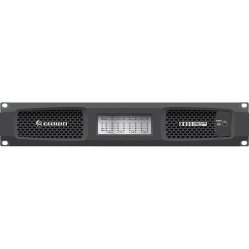 Crown DCI8X600 Eight-channel, 600W at 4 Ohm Power Amplifier
