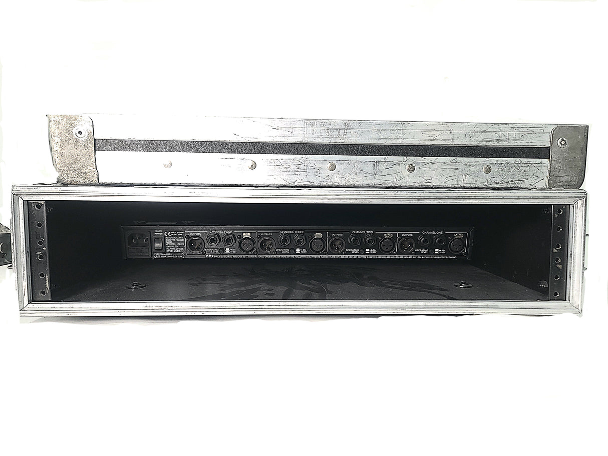 DBX 1046 Quad Compressor / Limiter In Anvil Rack Unit Carrying Case