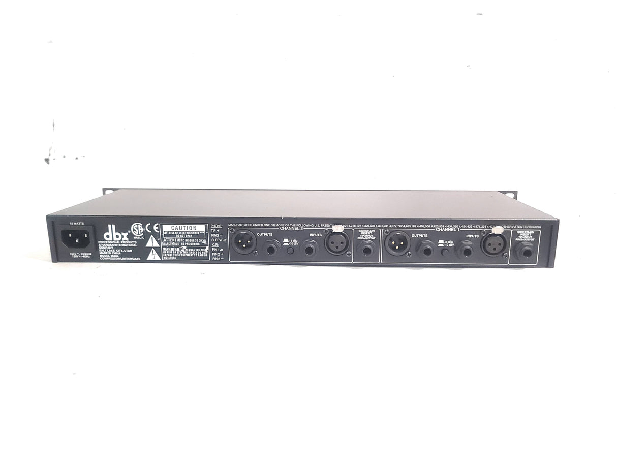 DBX 166XL Dual Compressor/Gate (Needs Repair)
