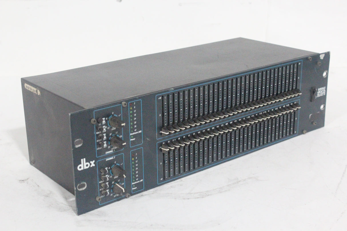 DBX 3231L Dual 1/3 Octave Graphic Equalizer