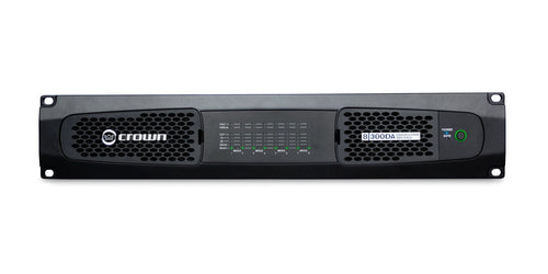 Crown DCI8X300DA Eight-channel, 300W at 4 Ohm Power Amplifier with Dante™