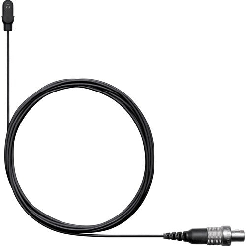 Shure DuraPlex DL4 Omnidirectional Lavalier Microphone with LEMO3 Connector - Black