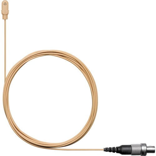 Shure DuraPlex DL4 Omnidirectional Lavalier Microphone with LEMO3 Connector - Tan