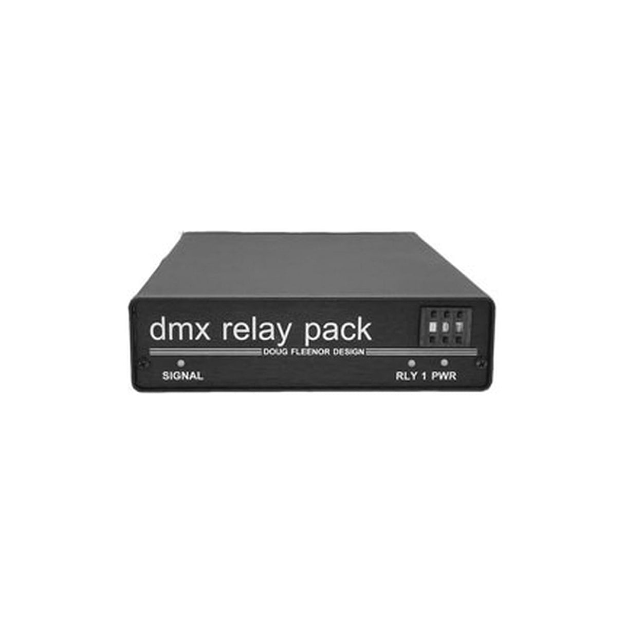 Doug Fleenor Design DMX6REL1A 6-Channel DMX512 Controlled Low Voltage Relay Pack