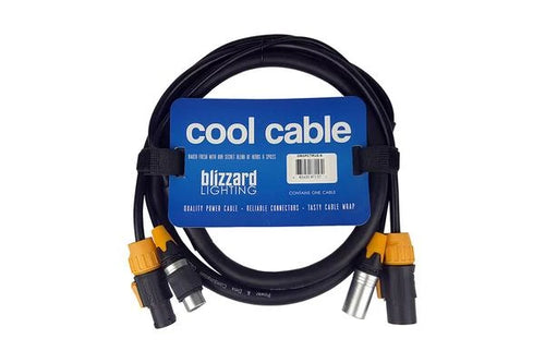 (NEW) Blizzard DMXPCT-6 3-PIN DMX T1 Combo Cable 6ft