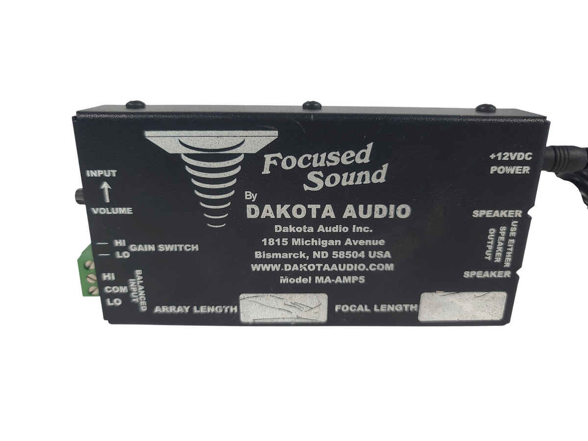 Dakota Audio MA-AMP5 Focused Audio w/ PSU