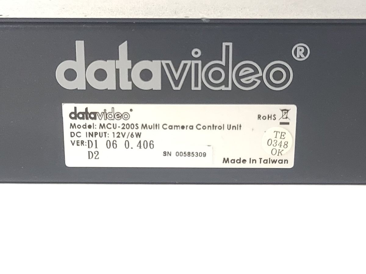 Datavideo MCU-200S Rackmount Camera Controller