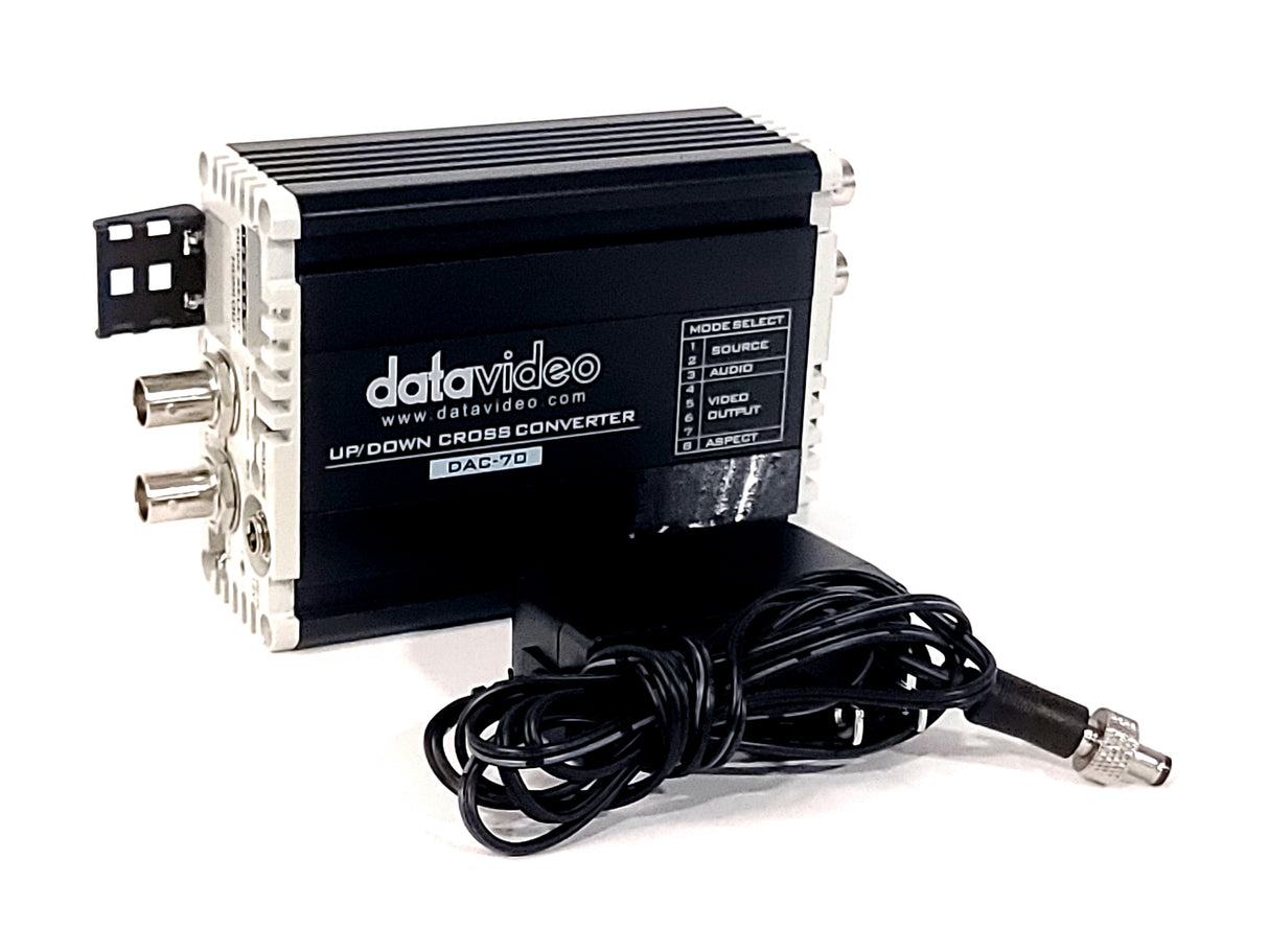 Datavideo DAC-70 SD/HD/3G-SDI Up/Down/Cross Converter w/ PSU