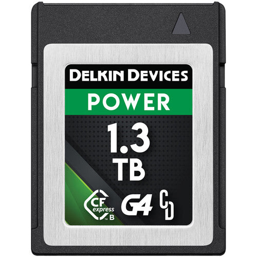 Delkin DELKIN-DCFXBP13TG4 1.3TB POWER CFexpress Type B Memory Card