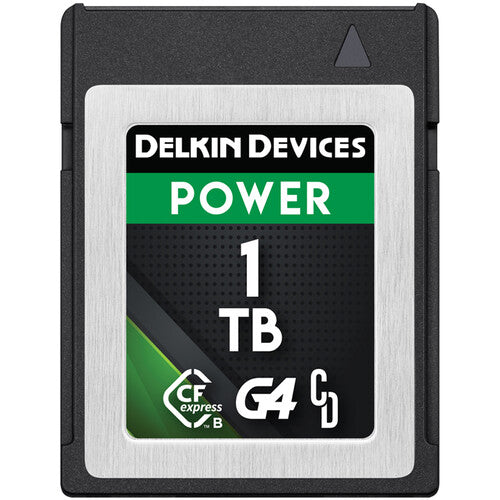 Delkin DELKIN-DCFXBP1TBG4 1TB POWER CFexpress Type B Memory Card