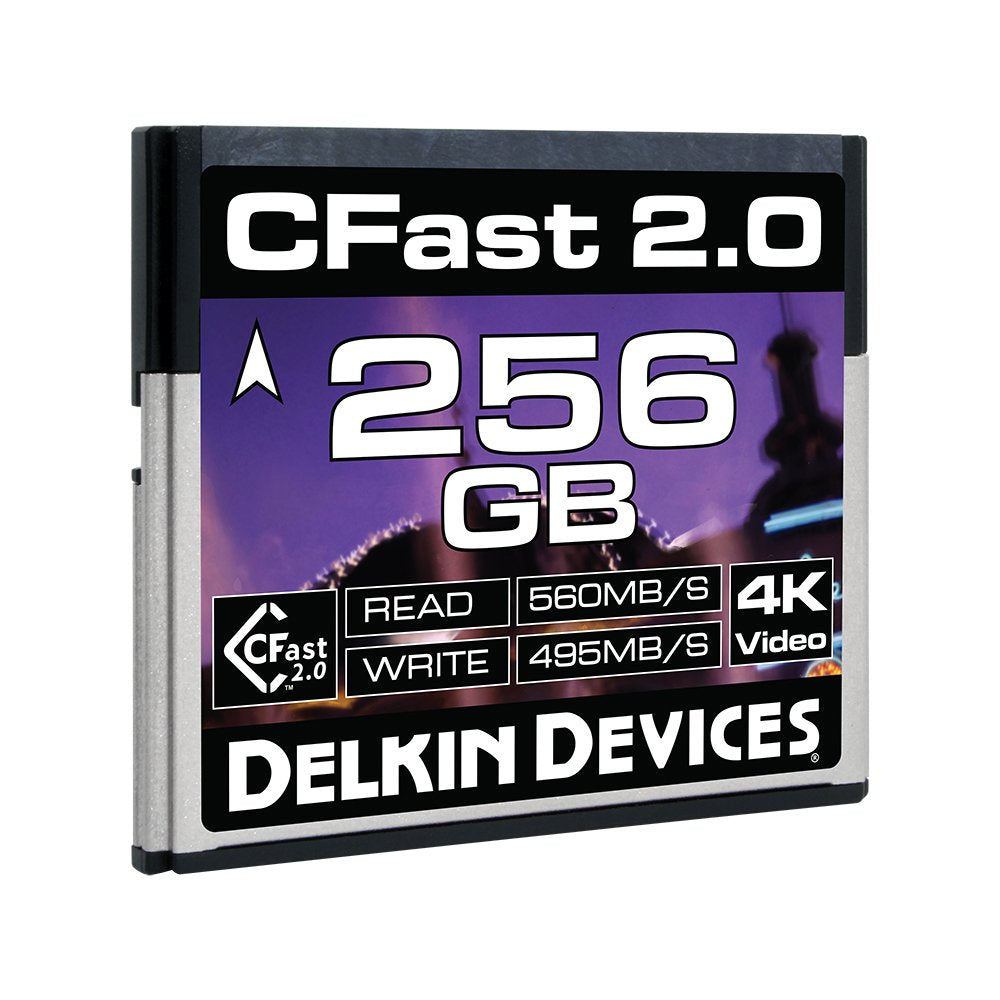 Delkin DELKIN-DDCFST560256 256GB Cinema CFast 2.0 Memory Card