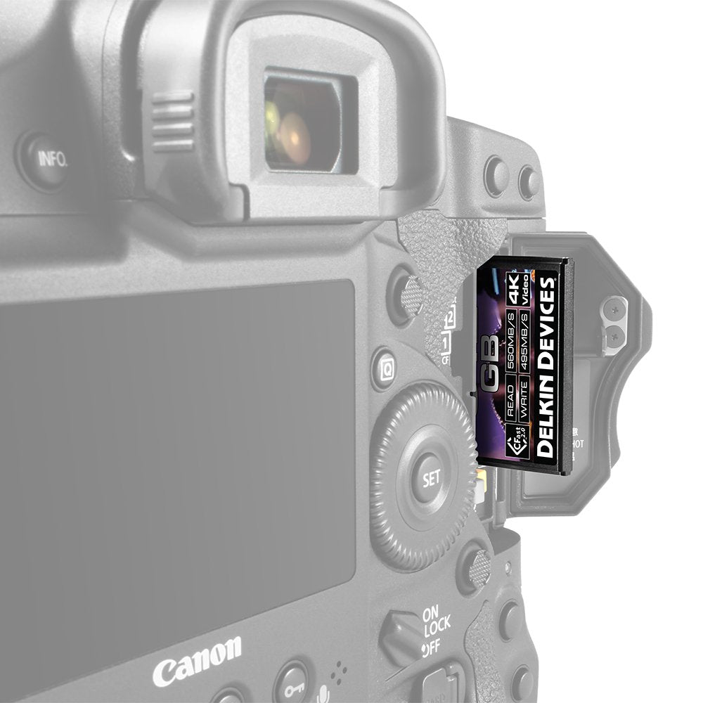 Delkin DELKIN-DDCFST560256 256GB Cinema CFast 2.0 Memory Card