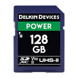 Delkin DELKIN-DDSDG2000128 128GB POWER UHS-II SDXC Memory Card