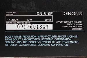 Denon 610F CD/Cassette Player
