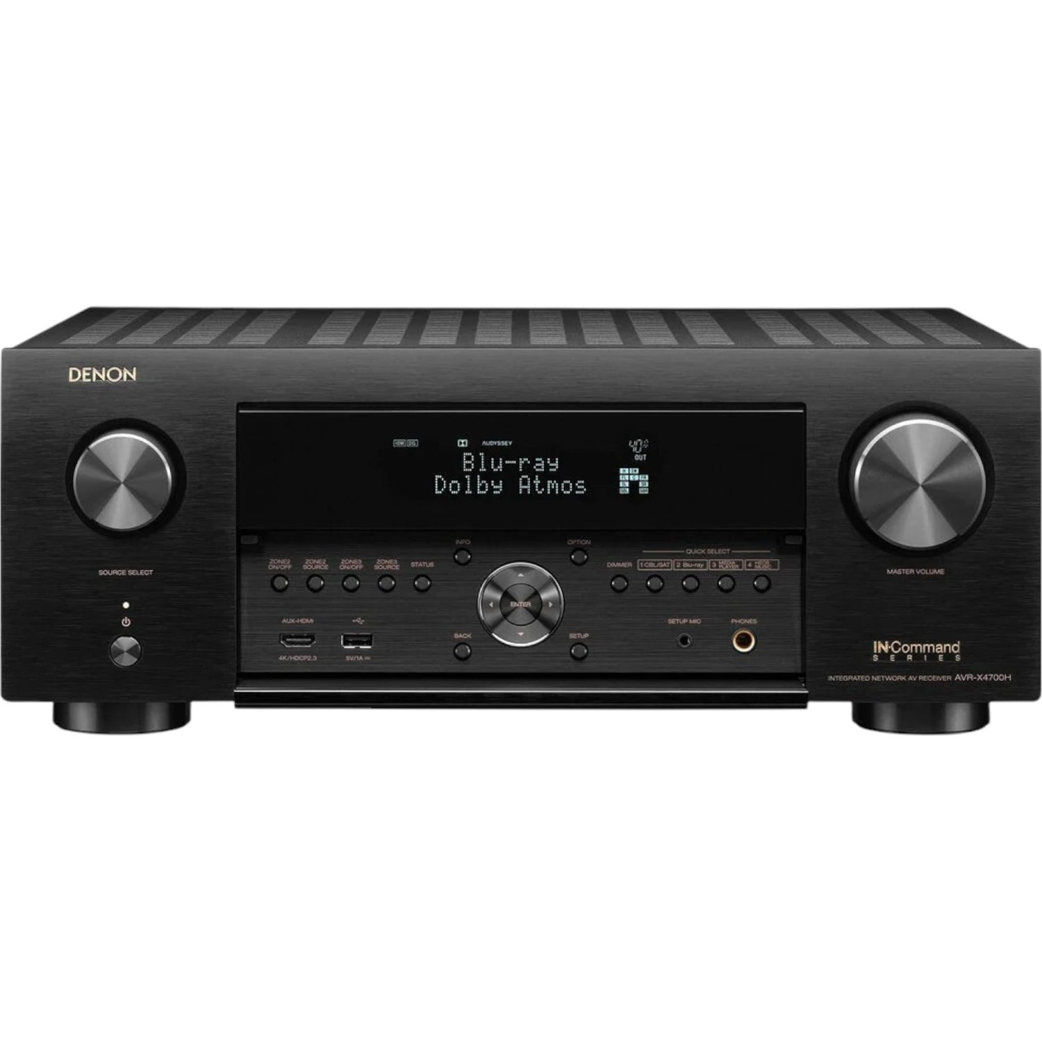 Denon AVR-X4700H 9.2 Ch. 125W 8K AV Receiver w/ HEOS® Built-in