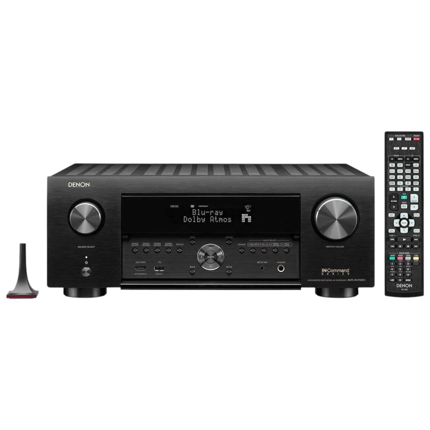 Denon AVR-X4700H 9.2 Ch. 125W 8K AV Receiver w/ HEOS® Built-in
