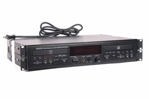 Denon DN-C550R Professional Rack-Mount Dual Drawer CD-R/CD-RW Recorder and CD Player
