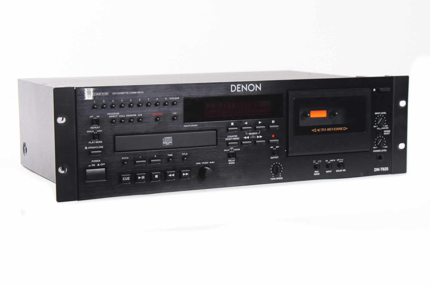Denon DN-T625 Professional Combination CD Player and Cassette Player/Recorder