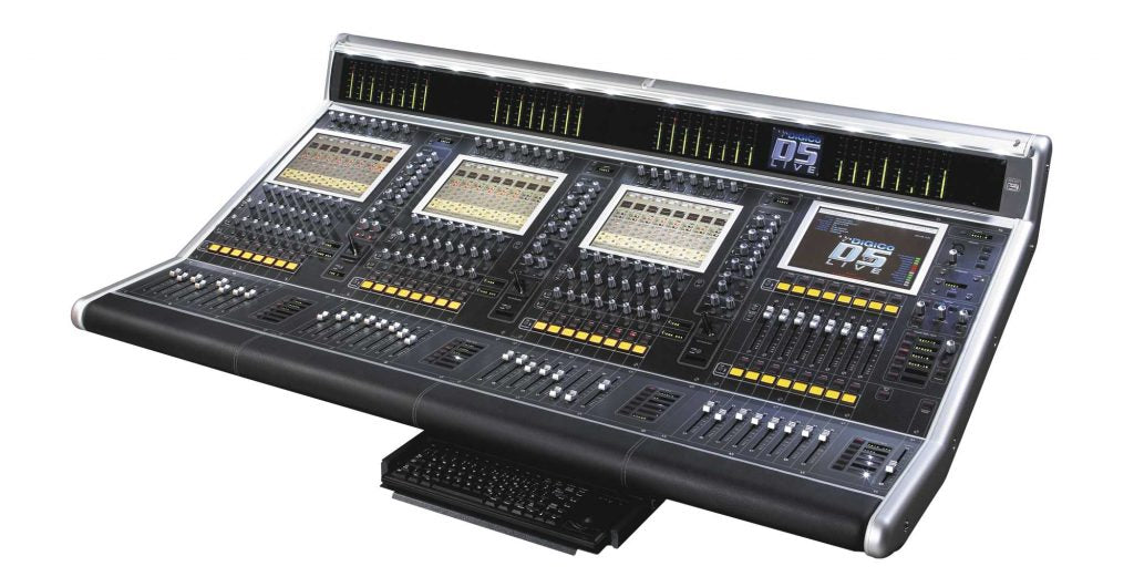 DiGiCo D5 Live Professional Digital Audio Console – AVGear.com