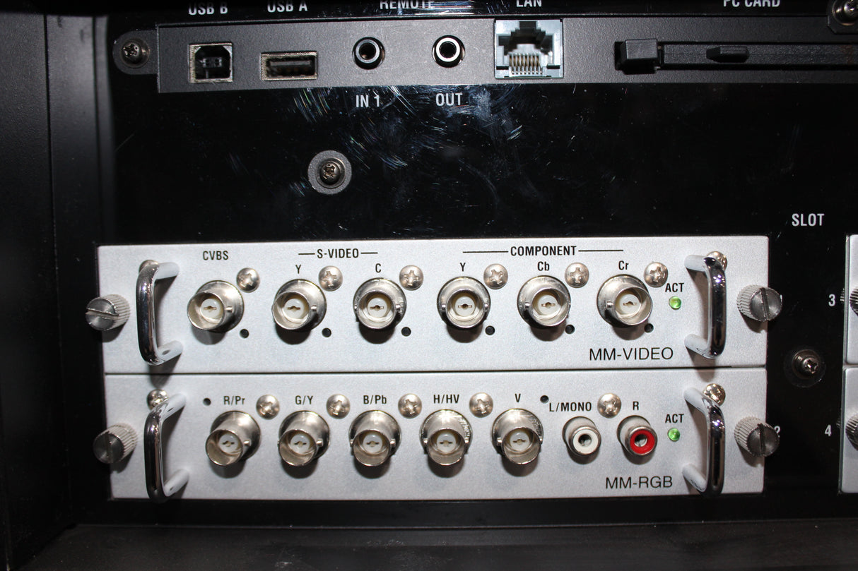 Digital Projection HL12000DSX Large Venue Projector (1171 Hours) w/ Lens (FOR PARTS) &amp; Dolly