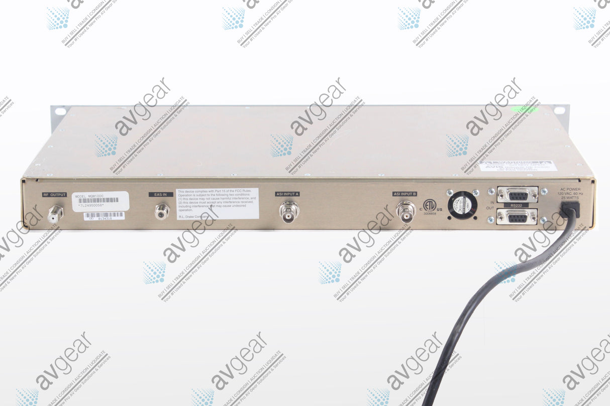 Drake Digital MQM1000 Multiplexing QAM Modulator